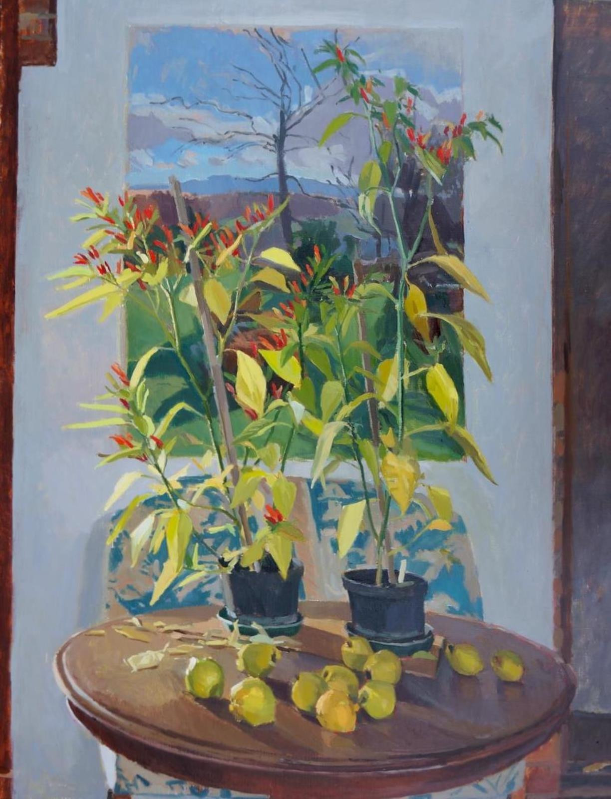 Landscape with Chili Plants and Quinces