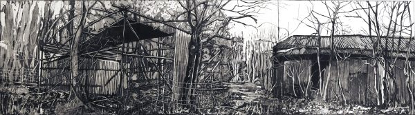 Dilapidated Barns at Hangers Wood