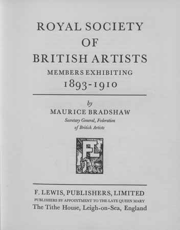 Annual Exhibitions 1893 – 1910