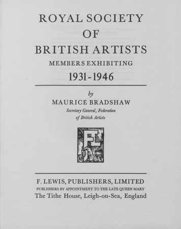 Annual Exhibitions 1931 – 1946