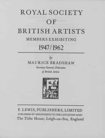 Annual Exhibitions 1947 – 1962