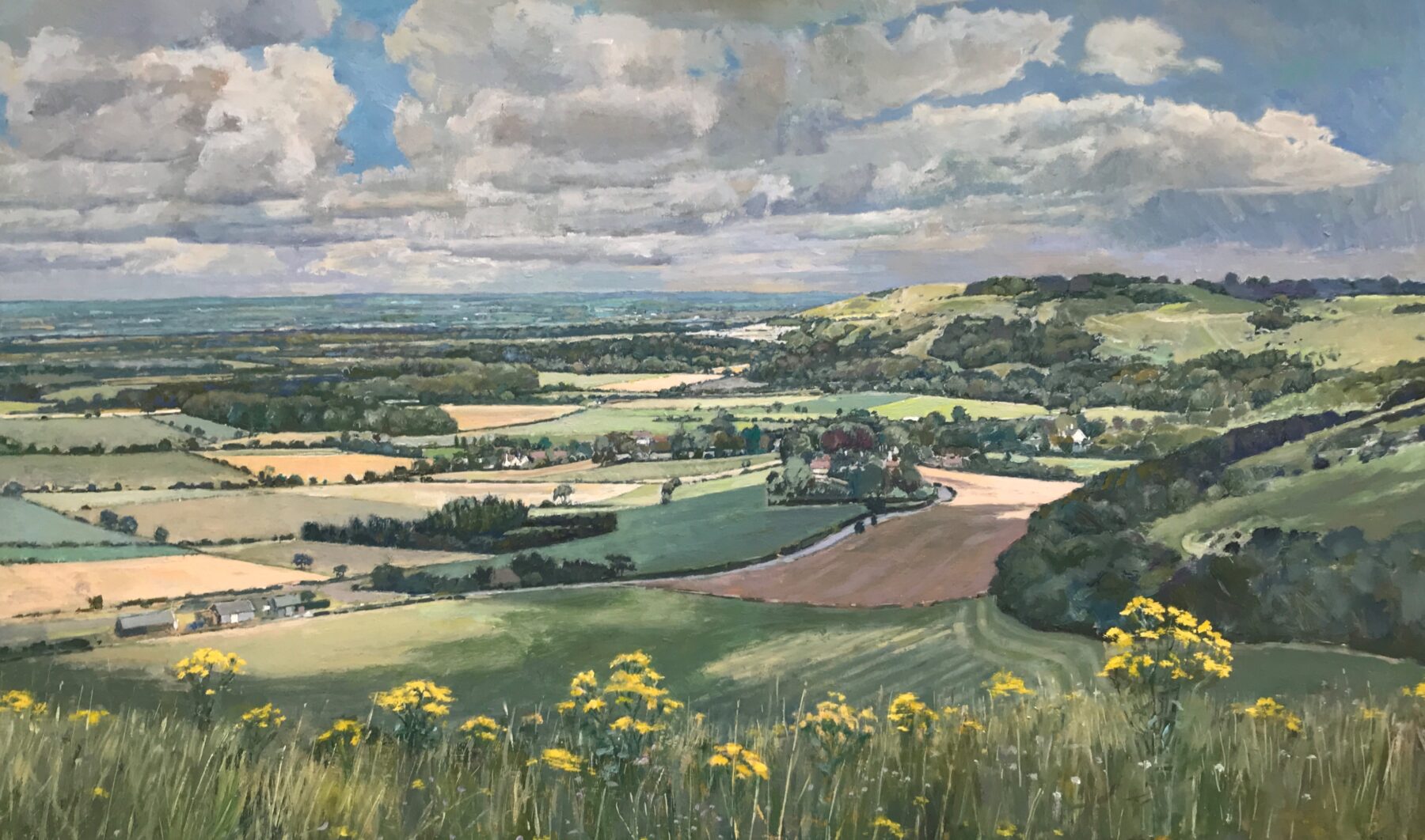 Sun and Shadows on the South Downs