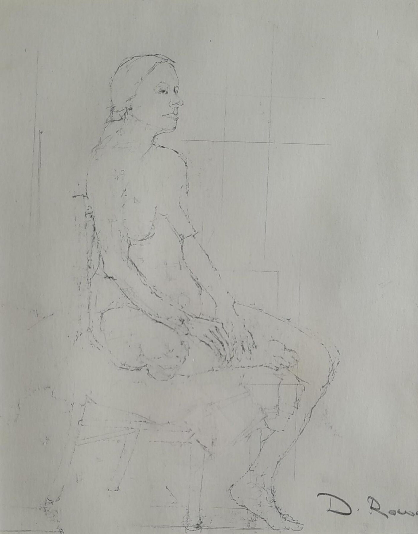 Seated Nude